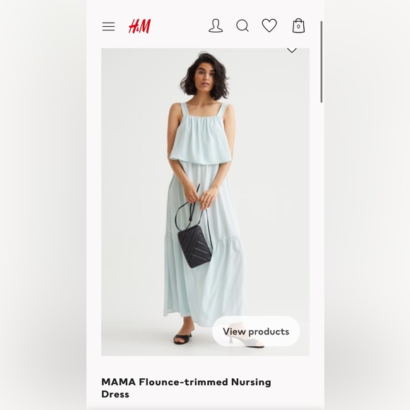 Flowy maternity dress - Picture 1 of 1